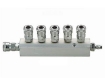 Picture of THB Quick Flow 1/2" Manifold - New Improved Steel Body - Straight Type - 5 Way