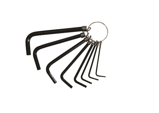 Picture of LOTUS LHK008S Hex Key Ring set Imperial 8PC