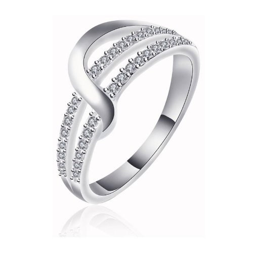 Picture of 925 Silver Jewelry,Ladies Ring- SR-235