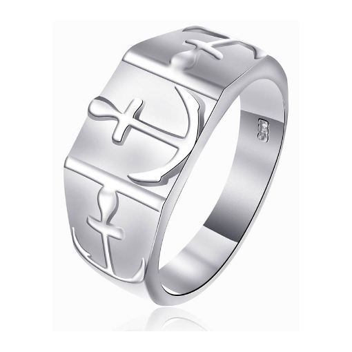 Picture of 925 Silver Jewelry,Mens Ring- SR-370