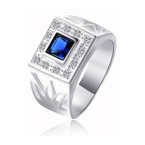 Picture of 925 Silver Jewelry,Mens Ring- SR-376