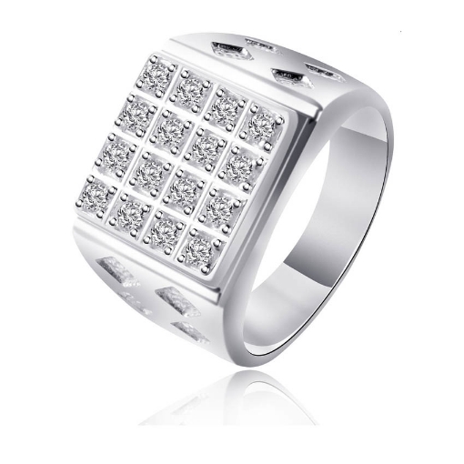 Picture of 925 Silver Jewelry,Mens Ring- SR-392