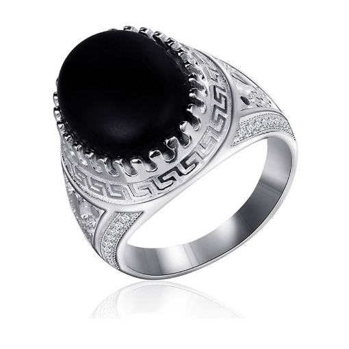 Picture of 925 Silver Jewelry,Mens Ring- SR-407