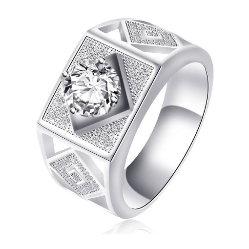 Picture of 925 Silver Jewelry,Mens Ring- SR-415