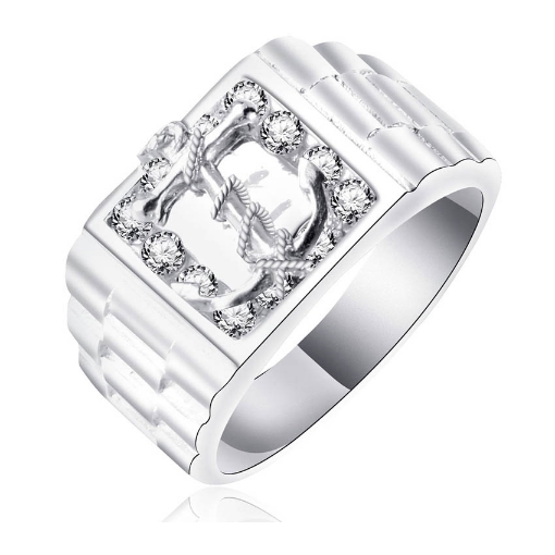 Picture of 925 Silver Jewelry,Mens Ring- SR-417