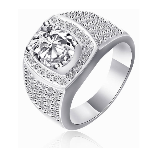 Picture of 925 Silver Jewelry,Mens Ring- SR-430