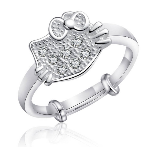 Picture of 925 Silver Jewelry,Kids Ring- SR-479