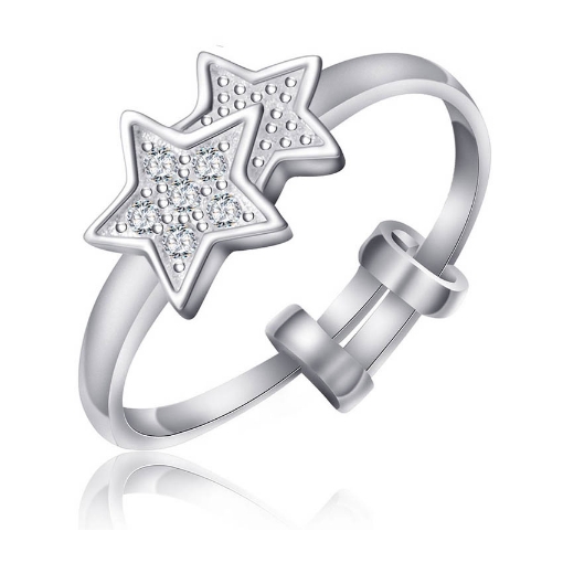 Picture of 925 Silver Jewelry,Kids Ring- SR-497