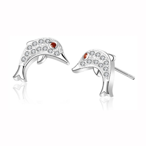 Picture of 925 Silver Jewelry,Stud Earrings- ER-067