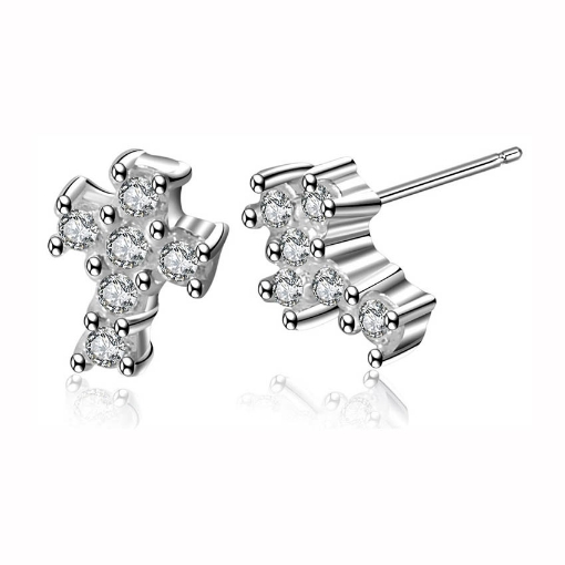 Picture of 925 Silver Jewelry,Stud Earrings- ER-073