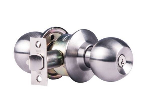 Picture of Yale Knobset Entrance Carolina Satin Stainless Steel-YLHCA5127US32D