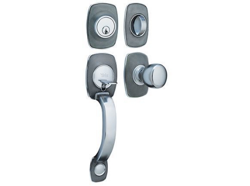 Picture of Yale Handleset Entrance Signature Series Matt Chrome