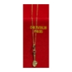 Picture of 18K Saudi Gold Necklace with Pendant, Chain 10.3g, Pendant 8.2g, Size 26", 2805NG