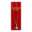 Picture of 18K Saudi Gold, Necklace with Pendant, Chain 0.88g, Pendant 0.38g, Size 18", 2805NH2