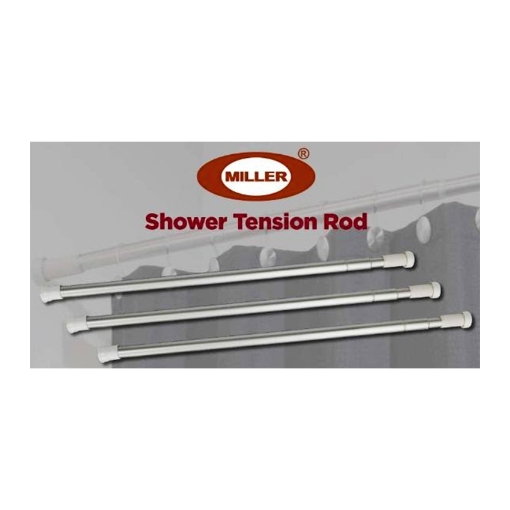 Picture of Miller Aluminum Shower Tension Rod, ML204S