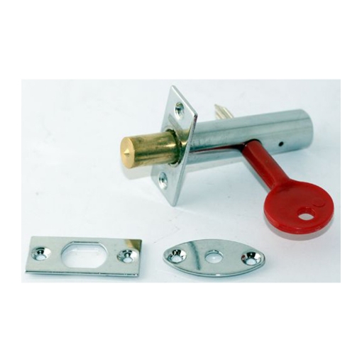 Picture of Stanley 16 X 60MM Tube Lock Zinc Alloy, Bright Chrome, ST1411011