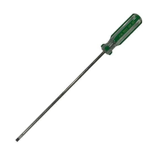 Picture of S-Ks Tools USA Slotted Screwdriver (Green/Silver) No. 102 -3/16" Round CRV Magnetic Tip-Price per Dozen, CRV- No. 102 -3/16"