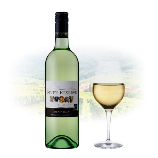 Picture of Five's Reserve Chenin Blanc South African White Wine 750 ml, FIVESRESERVECHENIN