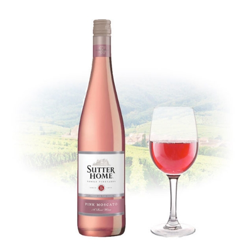 Picture of Sutter Home Pink Moscato Californian Pink Wine 750 ml, SUTTERMOSCATO