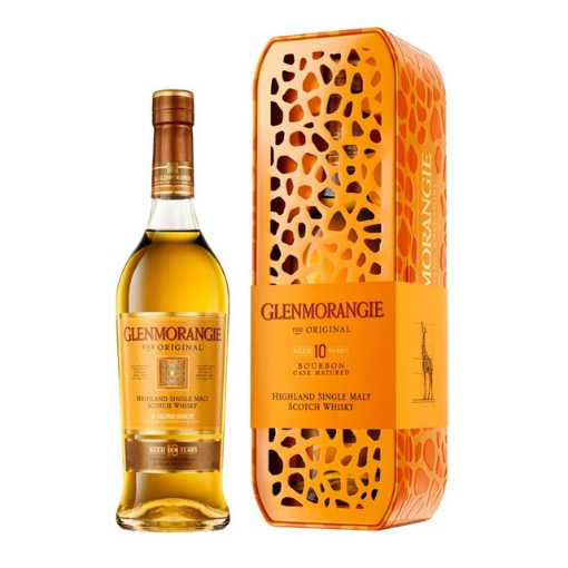 Picture of Glenmorangie 10 Year Old The Original Giraffe Gift Box Single Malt Scotch Whisky 700 ml, GLENMORANGIEGIRAFFEGIFT