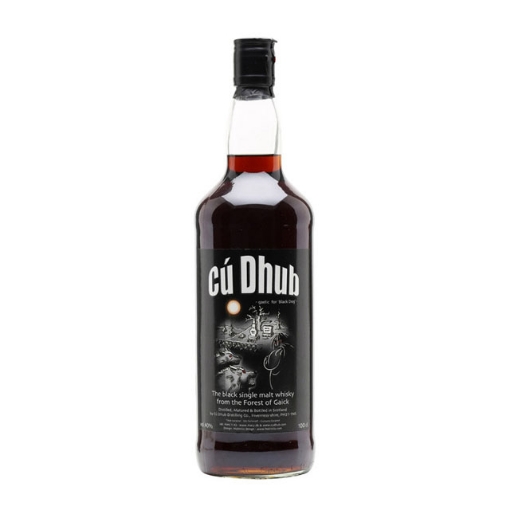 Picture of Cu Dhub Black Whisky Single Malt Scotch Whisky 700 ml, CUDHUBBLACK