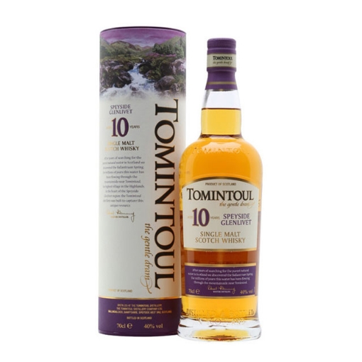 Picture of Tomintoul 10 Year Old Single Malt Single Malt Scotch Whisky 700 ml, TOMINTOUL10