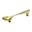 Picture of Amerock Pull Spoon Regency Brass and Saturated Chrome, AR9330R1