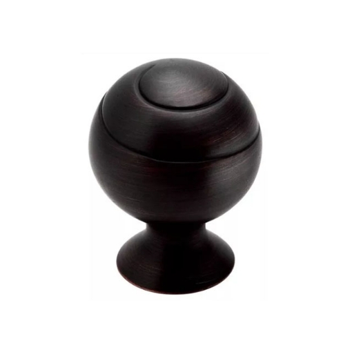 Picture of Amerock Knob Ball Black, AR9338FB