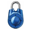 Picture of Master Lock Padlock Speed Dial Combination 54mm 25mm Shackle (Black, Red, Blue, Purple), MSP1500IDBLK