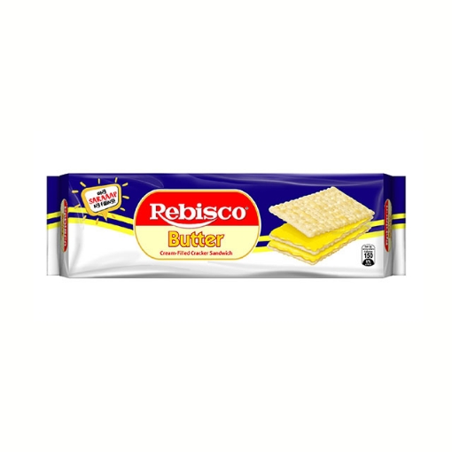 Picture of Rebisco Sandwich (Butter, Chocolate, Cream, Milky Pastillas, Peanut Butter, Strawberry) 33g 10 packs, REB30