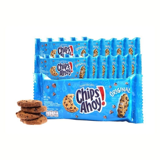 Picture of Chips Ahoy Cookies 38g 12 packs, CHI34Y