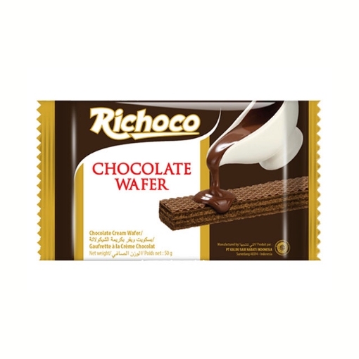 Picture of Richoco Chocolate Wafer 50g, RIC22