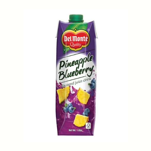 Picture of Del Monte Juice Tetra 1 L (Pineapple Blueberry, Four Seasons, Mango, Pineapple Orange, Pineapple Strawberry, Sweetened Pineapple), DEL130