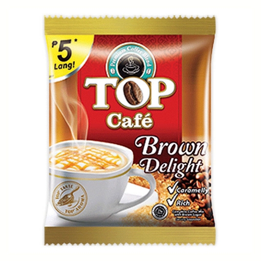 Picture of Top Cafe Coffee Brown 25g 10 pcs, TOP11