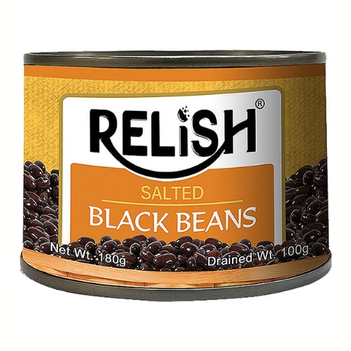 Picture of Relish Black Beans 180g, REL02