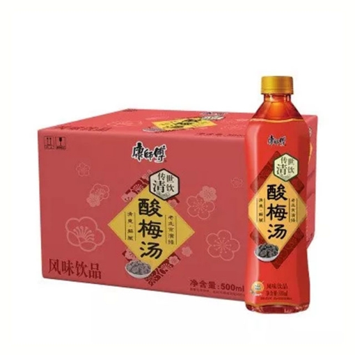 Picture of Master Kong Sour Plum Soup 500ml 1 bottle, 1*16 bottle