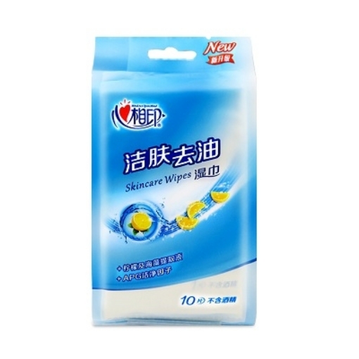 Picture of xinxiangyin cleansing and oil removal wet wipes 10 pieces,1 package