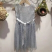 GRAY, Baby Girl Lace Dress Princess Dress