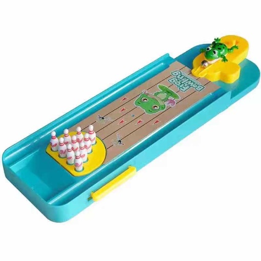 Frog Bowling Board Game Pinball Launches Concentration Training Children's Educational Toy Gift