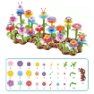 baby flower blocks flower building blocks toys child toys