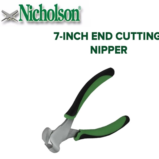 Nicholson 7" Alloy Steel End Cutting Nipper