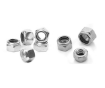 Picture of 304 Stainless Steel Lock Nut Inches Size 3/16,1/4,5/16,3/8,7/16,1/2,9/16,5/8,3/4,7/8,1",1-1/8 TO 2"  Self-Lock Nylon Inserted Hex Lock Nuts , STLNUT