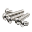 Picture of 304 Stainless Steel Allen Button Head Socket Screws - Inches Size 3/16 1/4 5/16 3/8 1/2 5/8 3/4, STAB