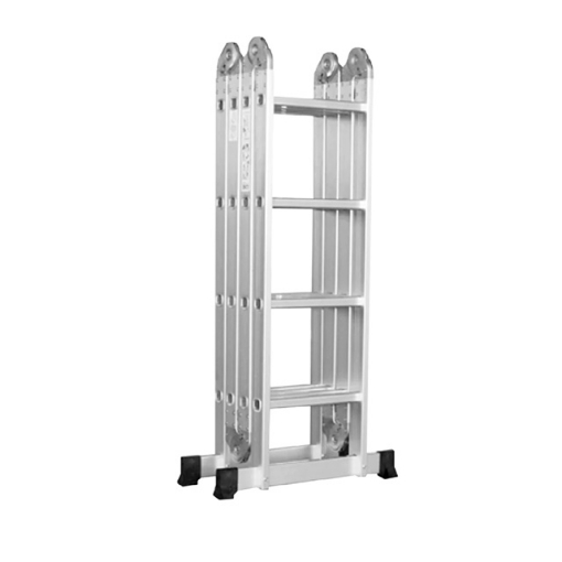 Picture of HOMER HOMAY404 ALUMINUM MULTIPURPOSE LADDER 4 FOLDS-4 STEPS HOMAY404