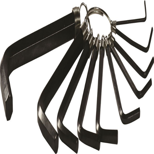 Picture of LOTUS LHK010M Hex Key Ring set Metric 10PC