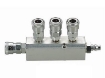 Picture of THB Quick Flow 1/2" Manifold - New Improved Steel Body - Straight Type - 3 Way