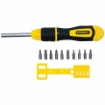 Picture of Stanley Multi Bit Screwdriver Set With Precision Bi Material 09PCS. -ST68070