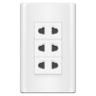 Picture of Royu 3 Gang Outlet Set, MDS115