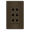 Picture of 3 Gang Outlet Set, MDS115/DG